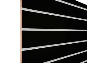 Painel Canaletado 90x45 preto 18mm com canaletas de pvc Branco