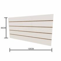 Painel canaletado branco mdf mdf canaletado painel mdf loja kit Painel canaletado placas Painel canaletado