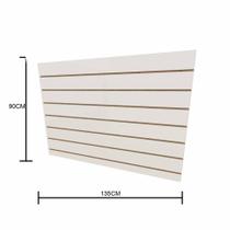 Painel canaletado branco mdf mdf canaletado painel mdf loja kit Painel canaletado placas Painel canaletado