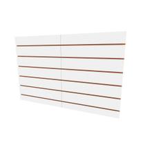 Painel canaletado canelado placa mdf branca 90x120 Painel canaletado canelado placa mdf branca 90x120