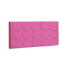 Painel Casal Strass Jordania 140 CM material sintético Pink - D A Decor