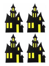 Painel Castelo Decorativo Temático Halloween Eva Tamanho G Painel Castelo Decorativo Temático Halloween Eva Tamanho G