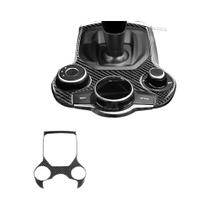 Painel Central Em Fibra De Carbono Para Alfa Romeo Giulia 2015-2019, Cobertura Do Compartimento De