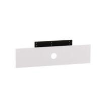 Painel Central Para TV PE40 Pandin Branco 30x90 Cm Painel Central Para TV PE40 Pandin Branco 30x90 Cm