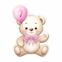 Painel Chá Revelação Ursinho Rosa Painel Chá Revelação Ursinho Rosa