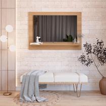 Painel Columbia 01 Prateleira P e Tv Ate 50 Pol. freijó Painel Columbia 01 Prateleira P e Tv Ate 50 Pol. freijó