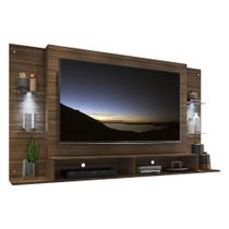 Painel com 2 Leds e Suporte para TV até 60" Multimóveis Vegas FG3677 Madeirado