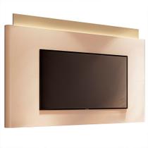 Painel com LED Nobre TV até 85 Polegadas em Off White/Champagne G26 - HB Móveis