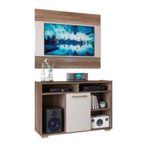 Painel Com Rack Moscou para Tv Até 43 Polegadas Móveis Paraná