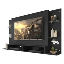 Painel com Suporte para TV até 60" Multimóveis Nairóbi FG3071 Preto