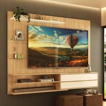 Painel Com Suporte Para Tv Até 65 Polegadas 1 Porta E Prateleiras Multimóveis MP1073 Rustic-branco Painel Com Suporte Para Tv Até 65 Polegadas 1 Porta E Prateleiras Multimóveis MP1073 Rustic-branco