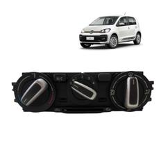 Painel comando ar condicionado vw up botão prata