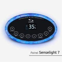 Painel Comando Slim 5.371s E Spa Max 5f Senselight 7 Sinapse