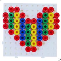 Painel Coordenação Motora Matemática Com Pinos - Mmp