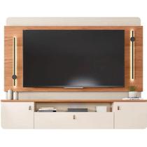 Painel Dali para Tv Até 75 Polegadas Ripado com Led 2 Portas 1 Gaveta Caemmun