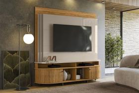 Painel Daytona para TV até 65 polegadas - Fendi/Naturale - Madetec