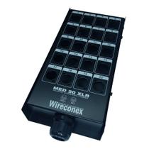 Painel de 20 Vias Para Medusa Sem Conectores MED2 20 1S - WIRECONEX Painel de 20 Vias Para Medusa Sem Conectores MED2 20 1S - WIRECONEX