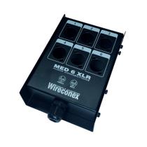 Painel de 6 Vias Para Medusa Sem Conectores MED2 06 1S - WIRECONEX Painel de 6 Vias Para Medusa Sem Conectores MED2 06 1S - WIRECONEX