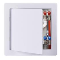 Painel de Acesso para Porta Suteck 20x20 cm Plástico Reforçado Branco Painel de Acesso para Porta Suteck 20x20 cm Plástico Reforçado Branco