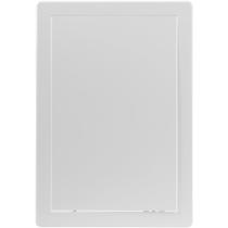 Painel de acesso: sistemas de ventilação, plástico ABS branco, 20x30cm