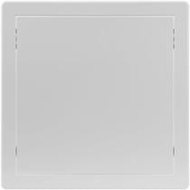 Painel de acesso: sistemas de ventilação, plástico ABS branco, 25x25cm
