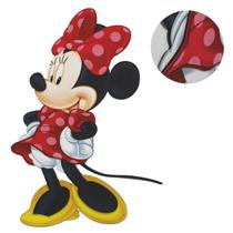 Painel de Aniversário Grande Minnie Vermelha EVA 51cm - Piffer