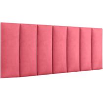 Painel de Cabeceira Casal para Quarto Greta 140cm Rosa