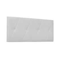 Painel de Cama 140cm Ancona Corano Branco - Lucadi Home