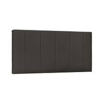 Painel de Cama 195cm Cristal Suede Cinza - Lucadi Home