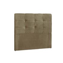 Painel de Cama Box Estofada Solteiro Clean Plus Suede Bege - Simbal