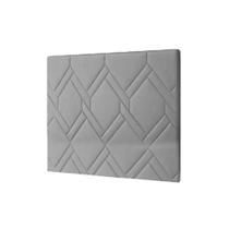 Painel de Cama Box Estofada Solteiro Lima Plus Chumbo - Simbal Painel de Cama Box Estofada Solteiro Lima Plus Chumbo - Simbal