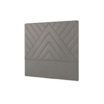 Painel de Cama Box Estofada Solteiro Sky Plus Camurca - Simbal