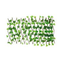 Painel De Cerca De Hera Artificial Expansível, Treliça De Jardim, Tela De Folhas Para Decoração De