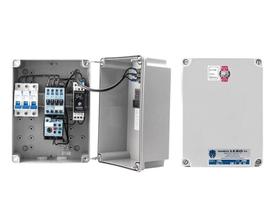 Painel de Comando Leão 3cv Trifásico 380v com acionamento por partida direta Painel de Comando Leão 3cv Trifásico 380v com acionamento por partida direta