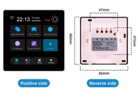 Painel de Controle de Cenas e interruptor Zigbee T3E TUYA