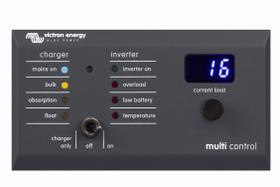 Painel de controle múltiplo digital Victron Energy 200/200 Amp GX