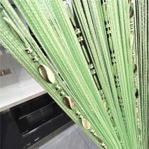 Painel de cordas verdes com cordas divididas de 100x200cm