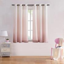 Painel de cortina de janela Central Park Ombre Linen Rayon Blend Painel de cortina de janela Central Park Ombre Linen Rayon Blend