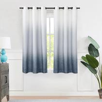 Painel de cortina de janela Central Park Ombre Linen Rayon Blend Painel de cortina de janela Central Park Ombre Linen Rayon Blend