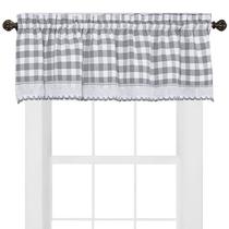 Painel de Cortina Sweet Home Collection - Estampa Buffalo Check Cinza