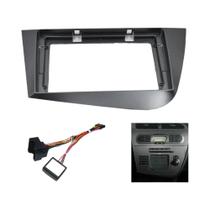 Painel De Dashboard Android De 9 Polegadas Com Fiação CAN Bus Para Seat Leon Mk2 1P De 2005 a 2012,