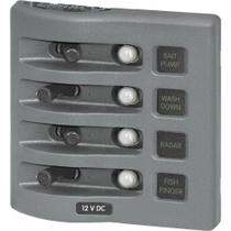 Painel de disjuntores Blue Sea Systems WeatherDeck 4374 12V DC Painel de disjuntores Blue Sea Systems WeatherDeck 4374 12V DC