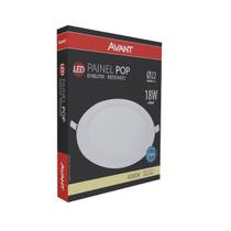Painel De Embutir LED 18W 4000k Redondo 841100870 AVANT
