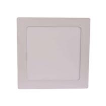 Painel De Embutir Quadrado 12W 3000K Branco Bivolt