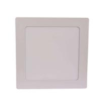 Painel De Embutir Quadrado 12W 6500K Branco Bivolt Painel De Embutir Quadrado 12W 6500K Branco Bivolt