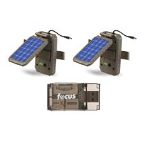 Painel de energia solar Stealth Cam Lithium 1000mAh 12V (pacote com 2)