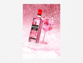 Painel De Festa 3d Vertical 1,50 x 2,20 - Boteco Gin Pink 04