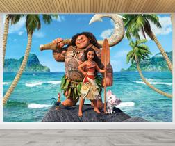 Painel de Festa Aniversário Decorativo Moana