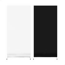 Painel de festa decorativo retangular liso dupla face 2mx1m