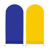 Painel de festa decorativo romano liso dupla face 2mx1m